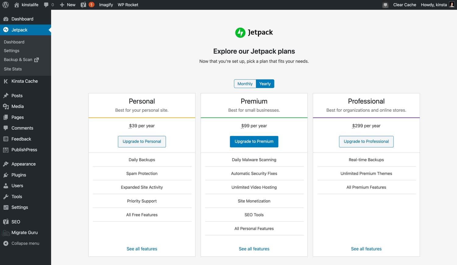 Install and Get Started With Jetpack