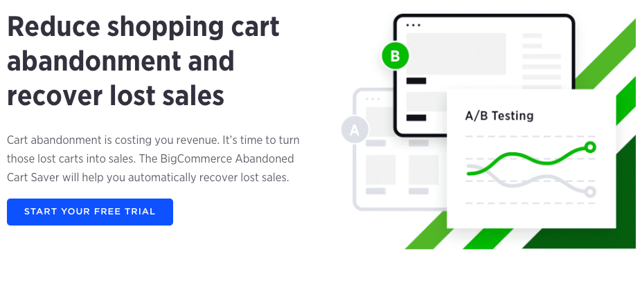 BigCommerce - Cart abandonment emails