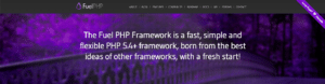 Fuelphp The Most Popular PHP Frameworks to Use in 2026