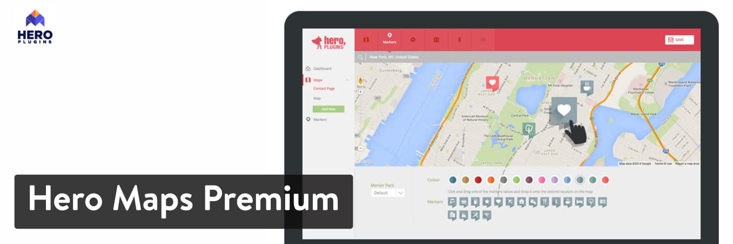 Hero Maps Premium-plugin