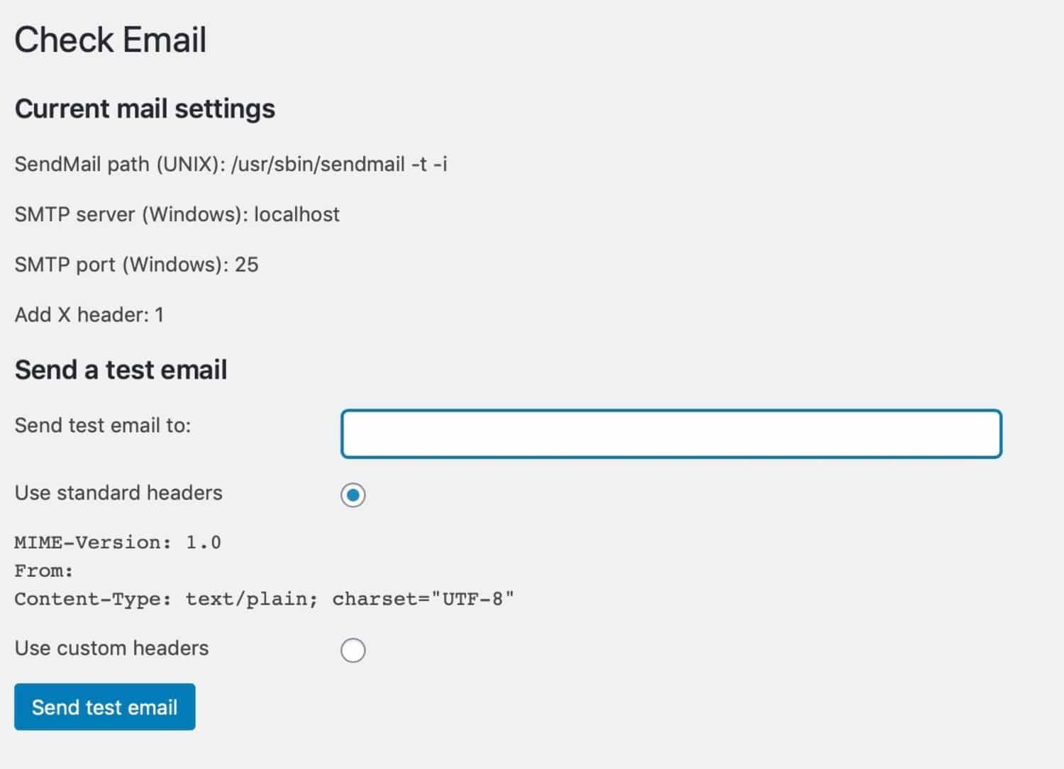 fast email sender issues