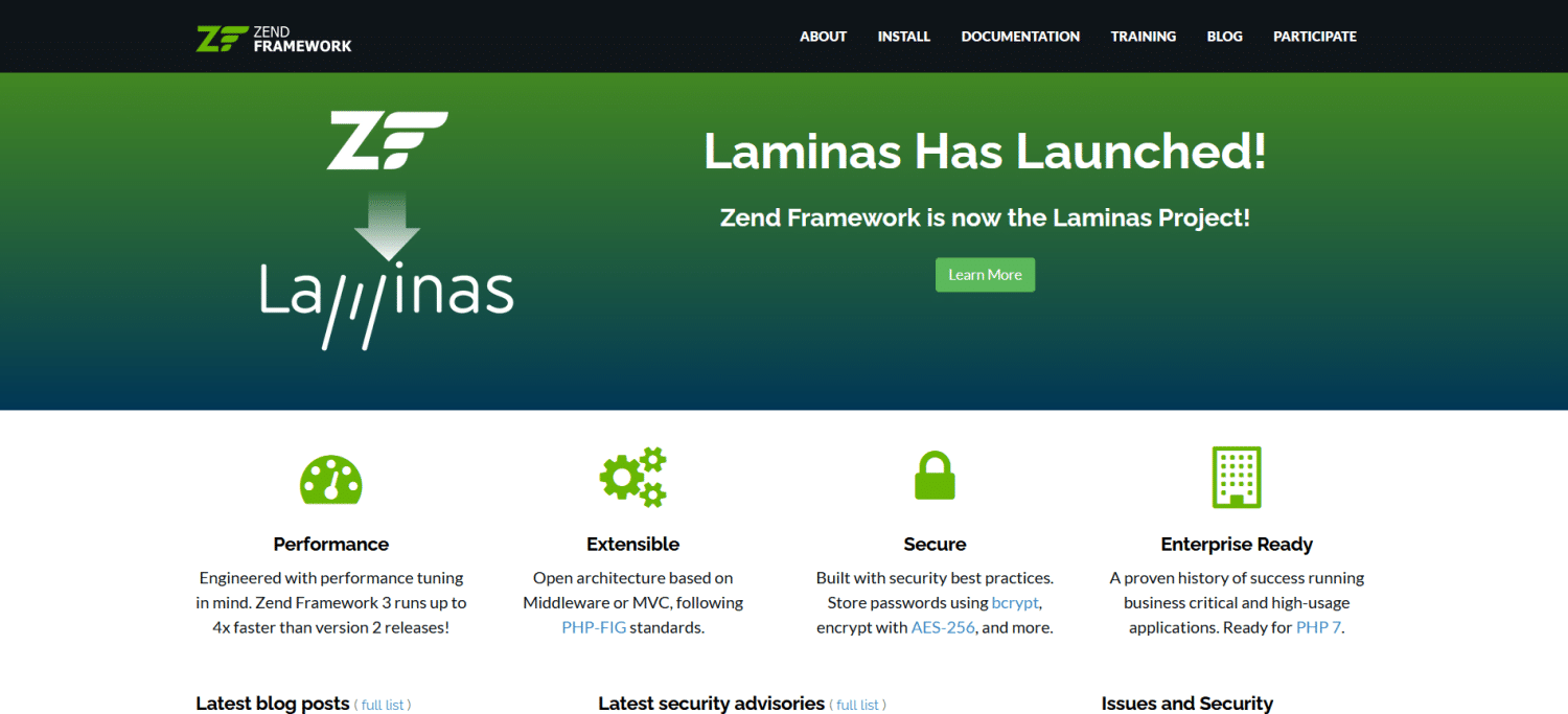 Zend framework что это