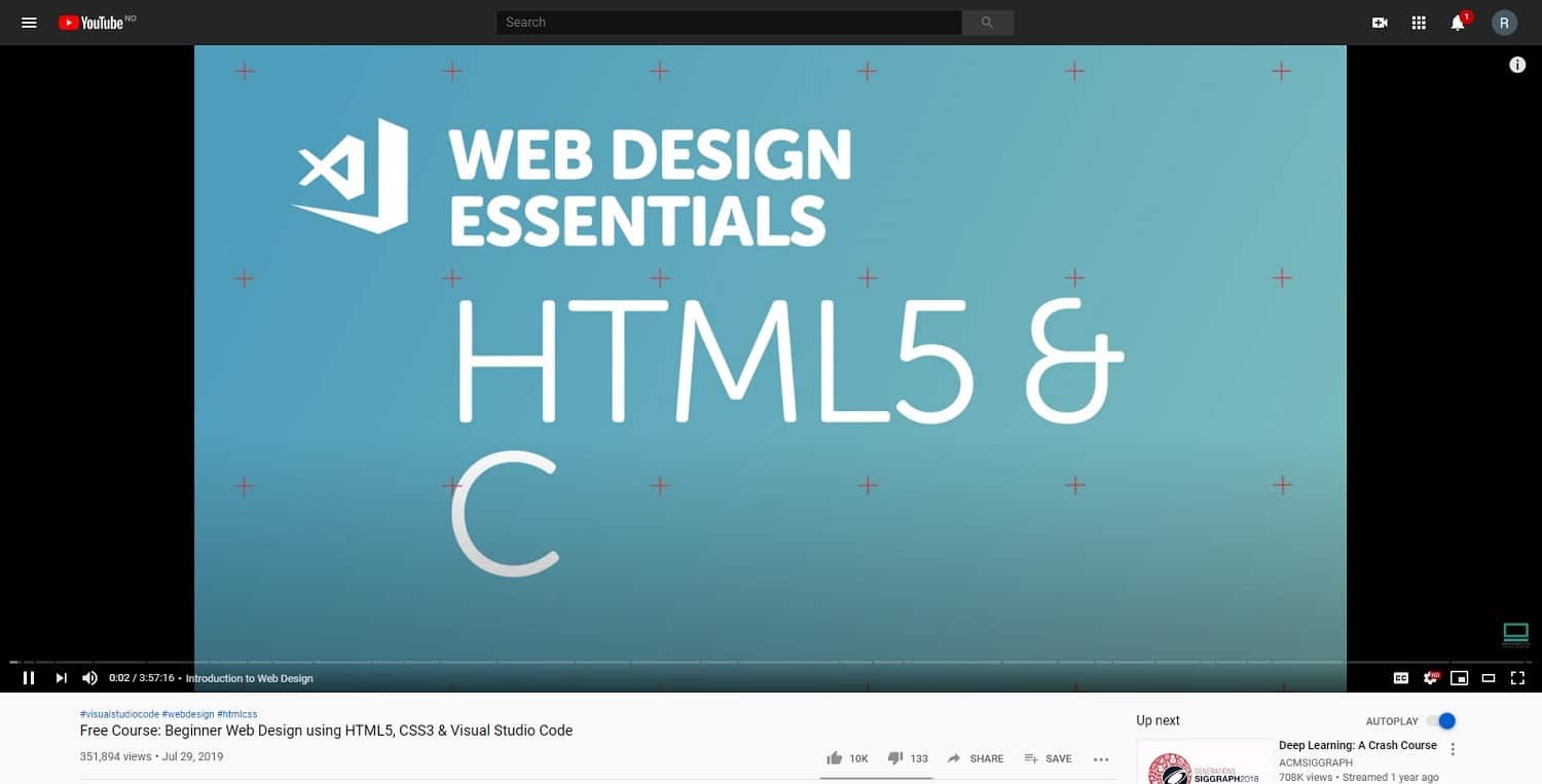 Cours de design de sites web pour débutants