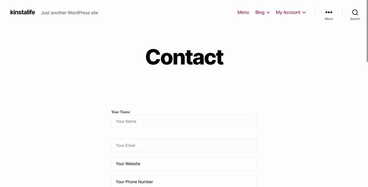 Add a label to a form tag in Contact Form 7.