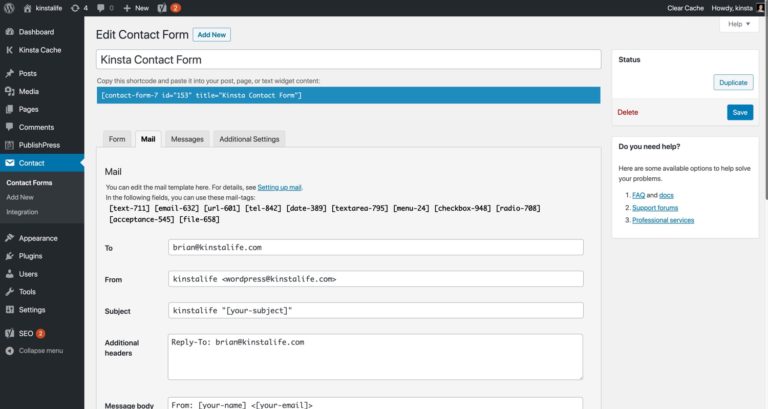 How to Configure Contact Form 7 for Your WordPress Site