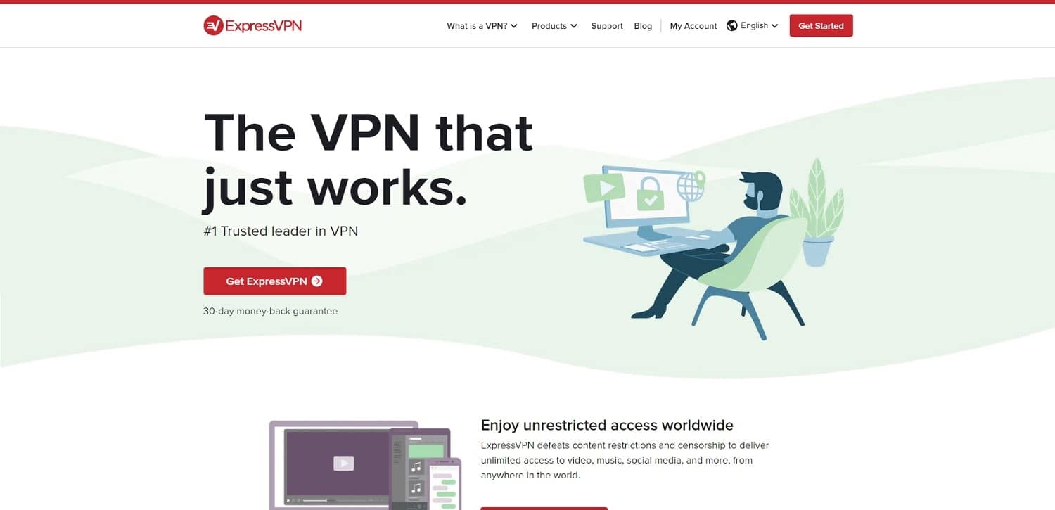 ExpressVPN VPN-Dienst