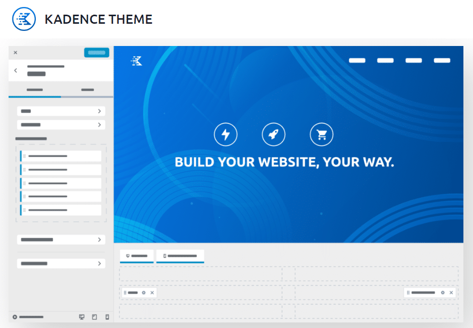 Kadence theme - fastest WooCommerce theme