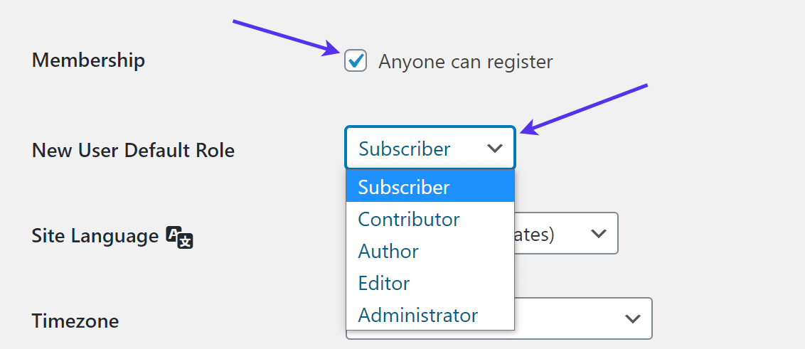 anyone can register tab