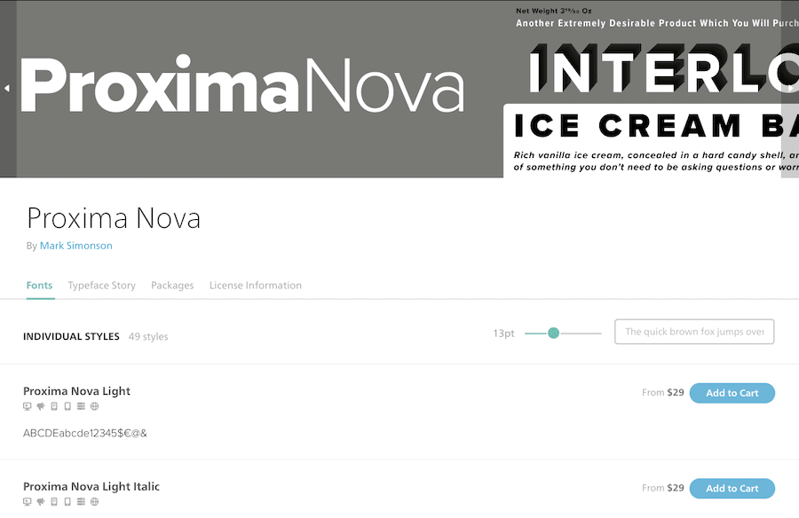 proxima nova