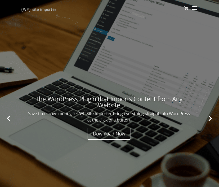 WP Site Importer