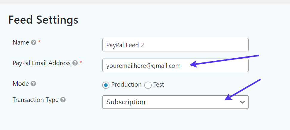 Ajustar la configuración de la alimentación