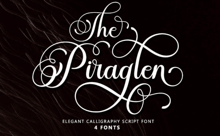 calligraphy handwriting font