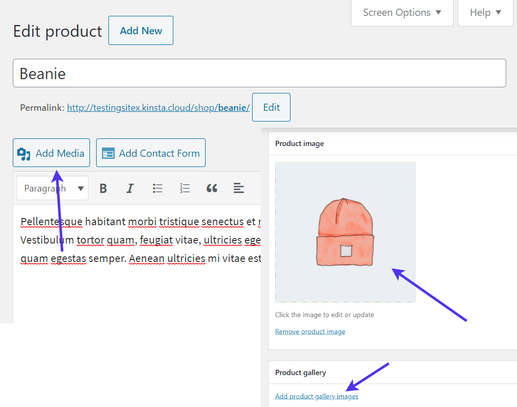 WordPress admite varios métodos para subir imágenes.