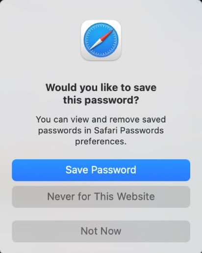 macOSでパスワードを保管