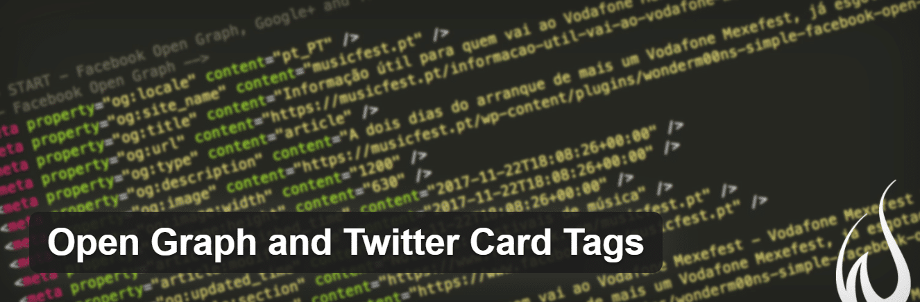 Plugin Open Graph e Twitter Card Tags