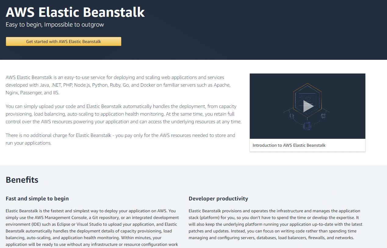 AWS Elastic Beanstalk