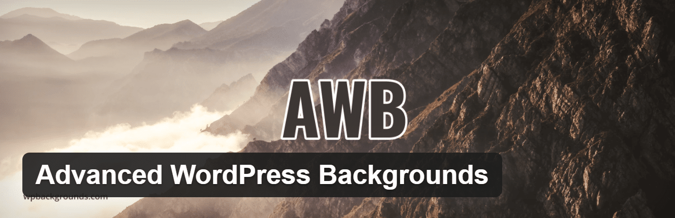 AWB - Plugin de fundo avançado para WordPress