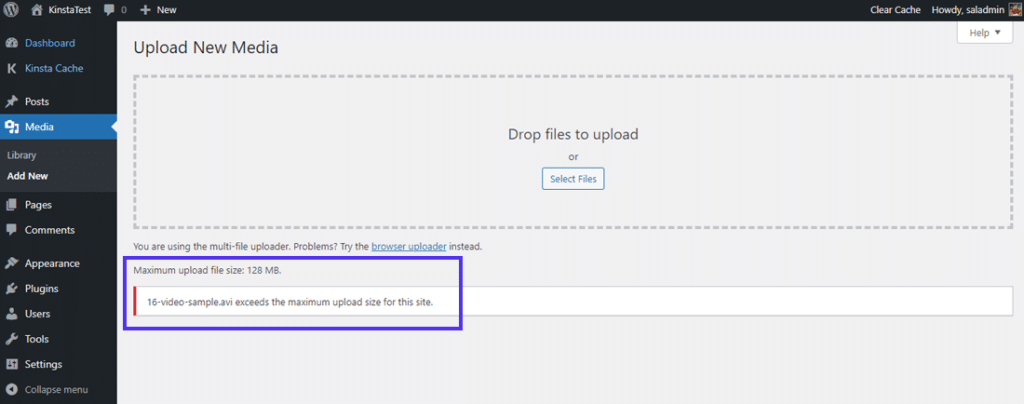 How To Increase The Max Upload Size In WordPress