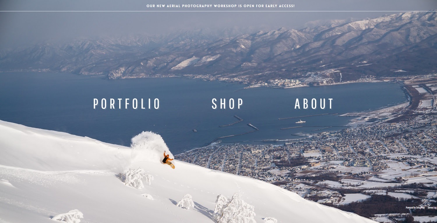 Site web du photographe Chris Burkard