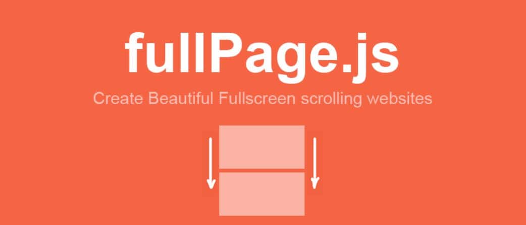 fullpage.js-bibliotek