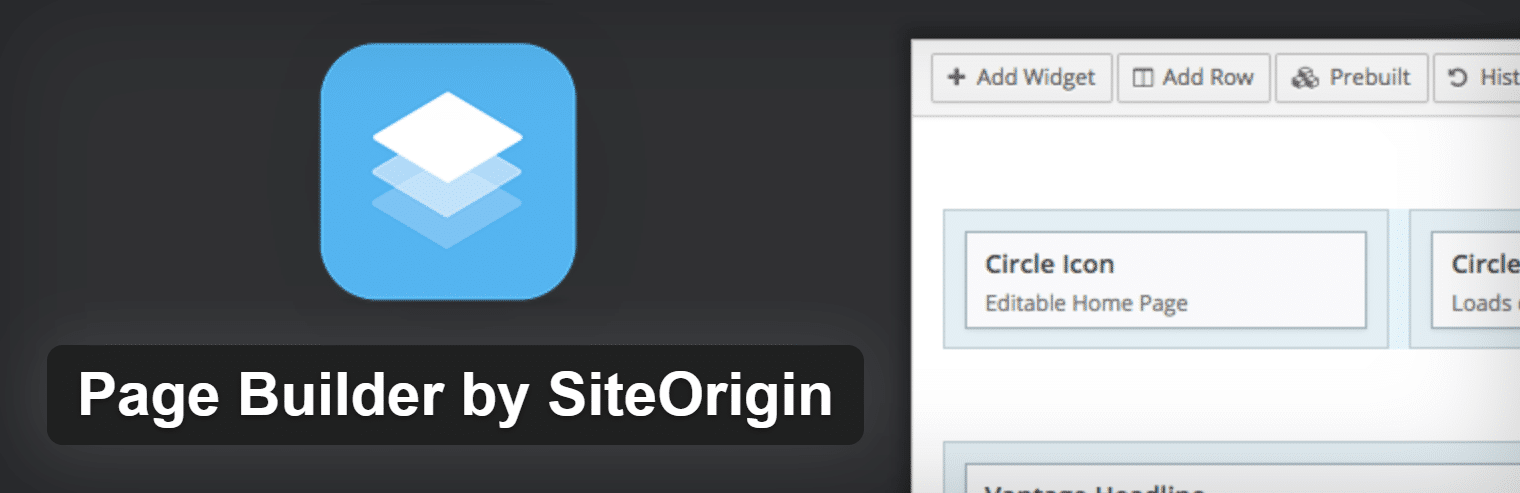 Page Builder by SiteOrigin plugin