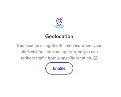 Funzione di geolocalizzazione in MyKinsta