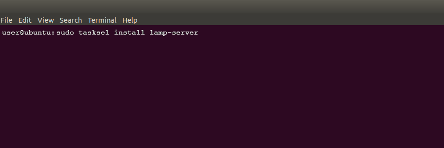Installation af LAMP Server via kommandolinje i Ubuntu.