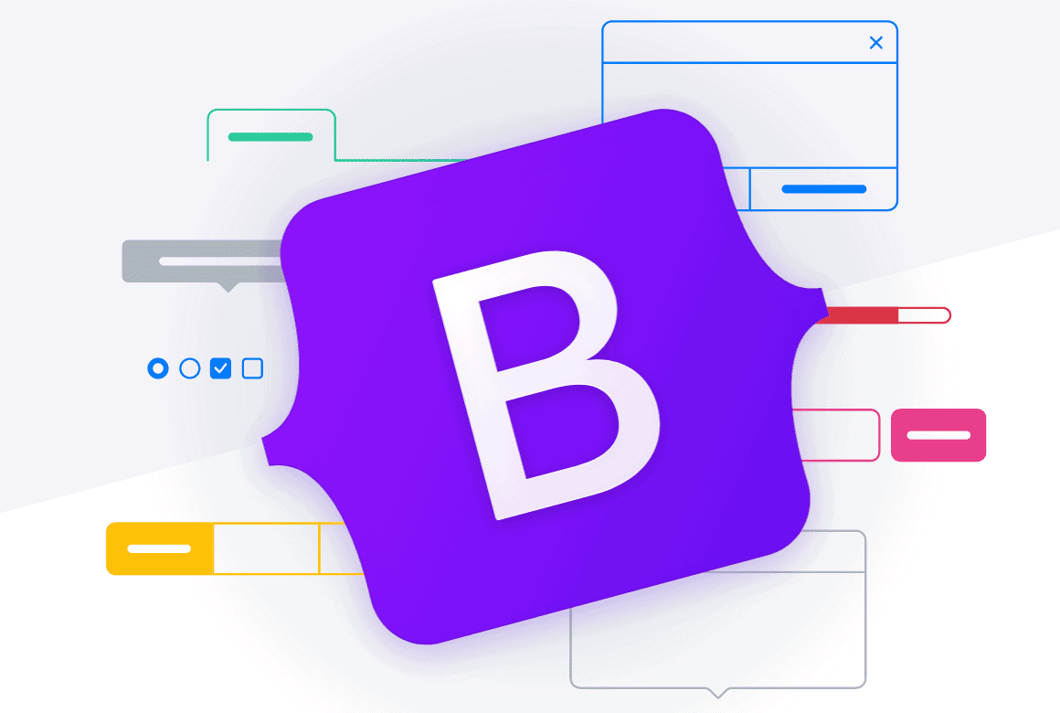 Il logo di Bootstrap.