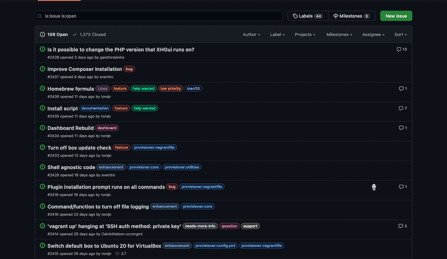 GitHub's Issue Tracker