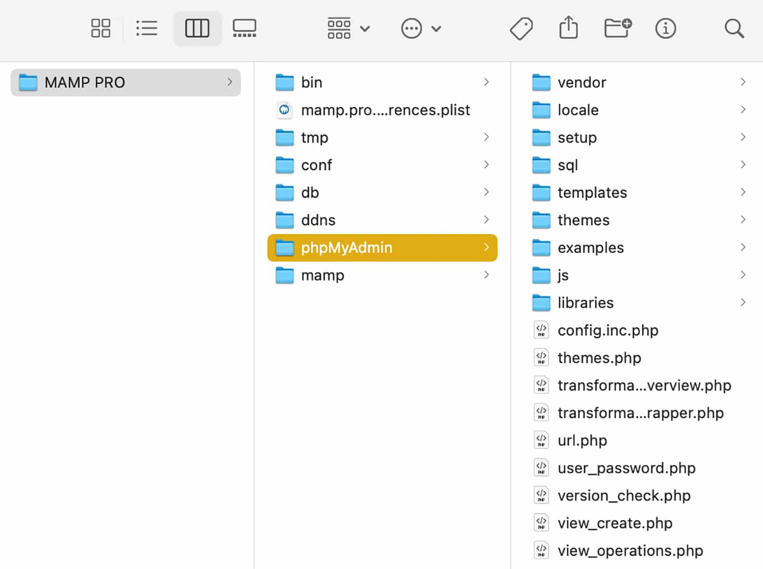 mamp phpmyadmin mysql access denied