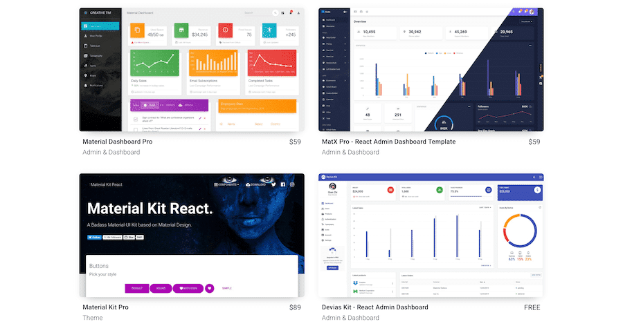 Die Material-UI Theme Bibliothek