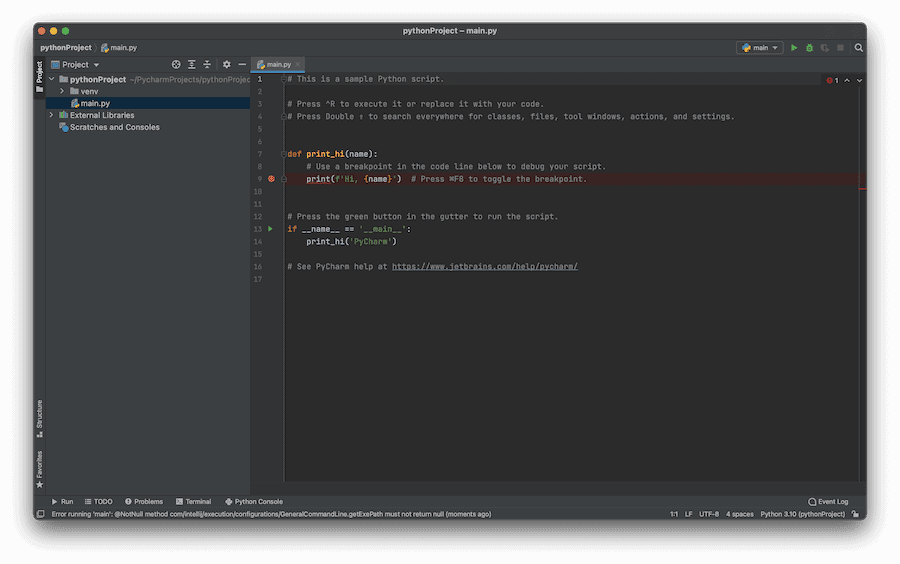 PyCharm is a Python specific IDE that is popular in the language space
