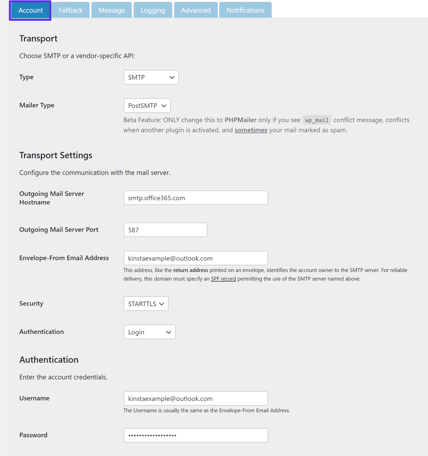 How to Set the Correct Outlook SMTP Settings