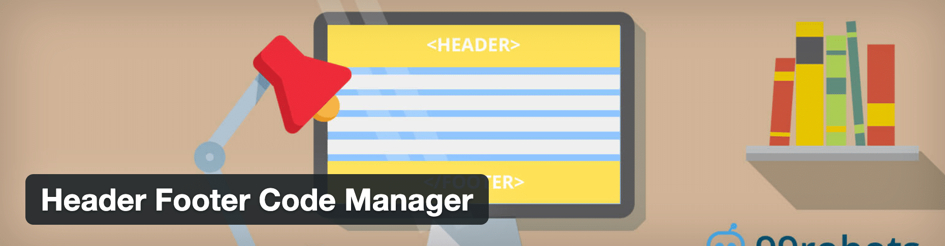 El plugin Header Footer Code Manager.