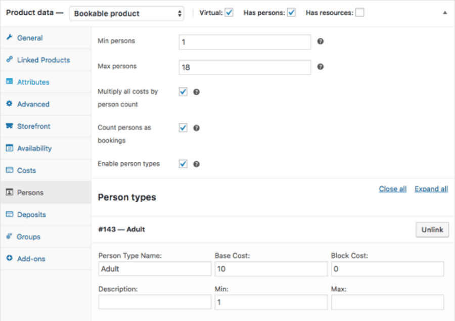 WooCommerce Product Vendors booking management.