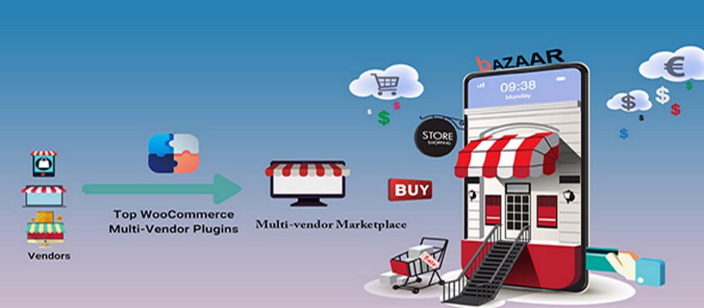 Extension WooCommerce multi-vendeurs bAZAAR.