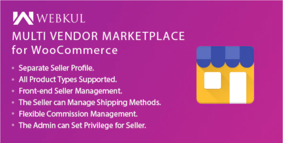 Webkul Multi Vendor Marketplace Plugin.