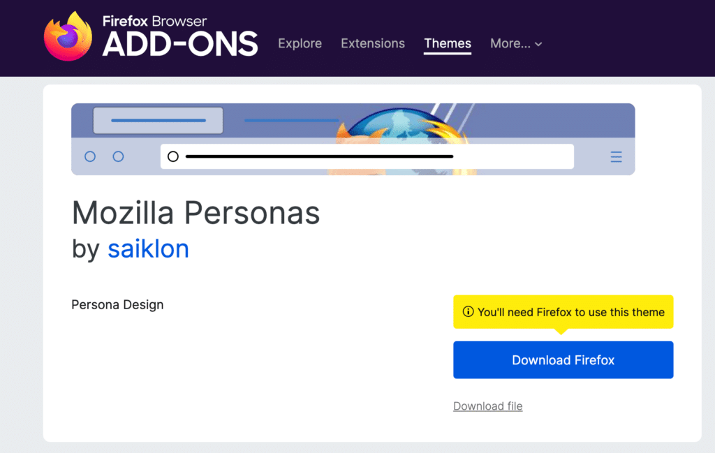 Mozilla Persona