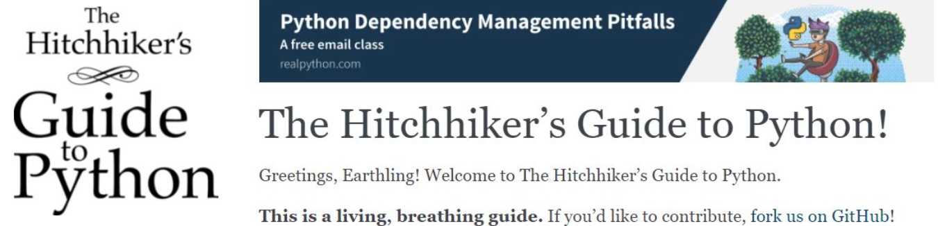 The Hitchhiker’s Guide to Python