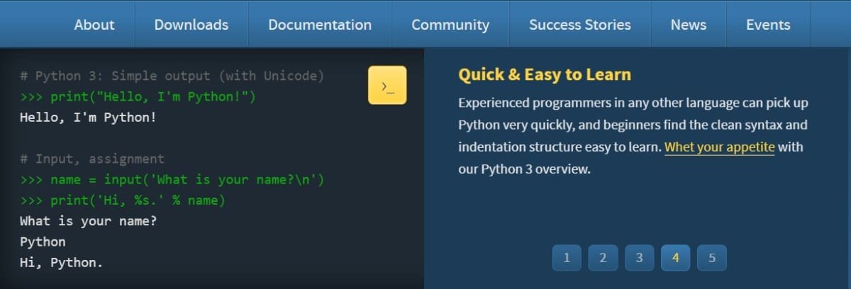 Curso gratuito ensina a programar em Python usando o clássico