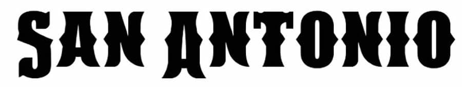 The San Antonio Charros free font.