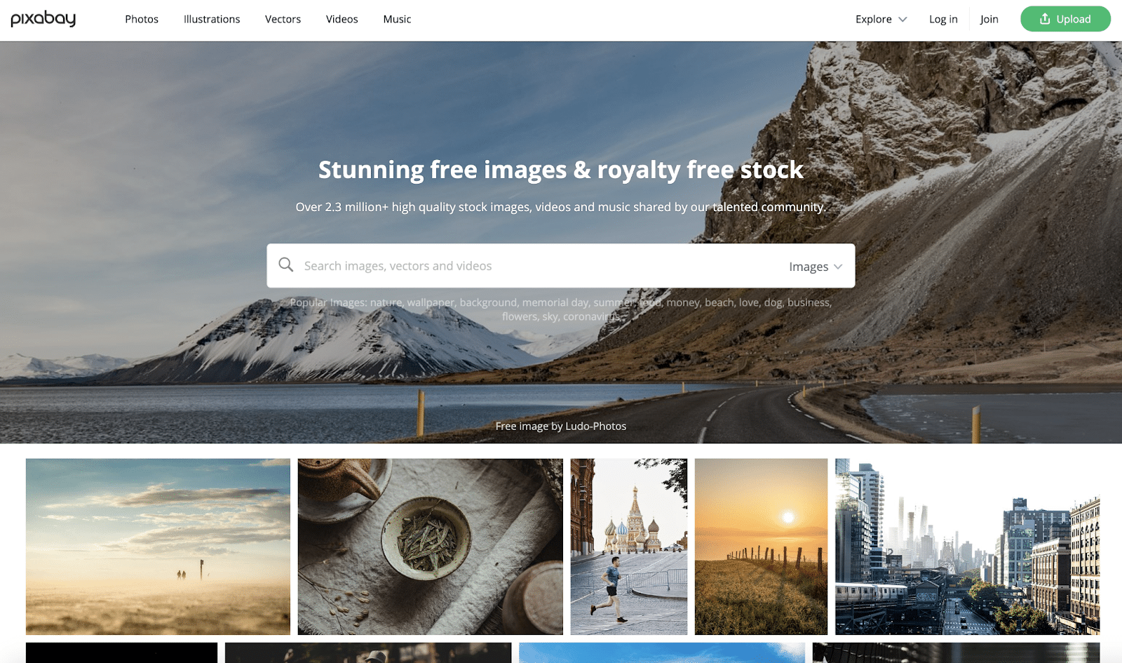Pixabay est une excellente source pour trouver des images libres de droits.