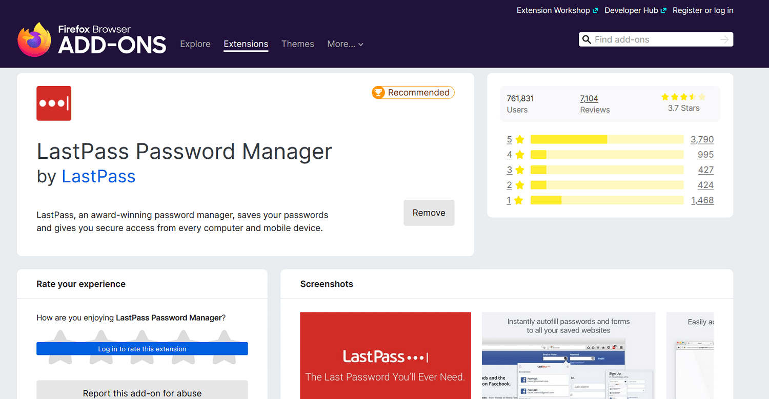 Firefox Add-ons Manager