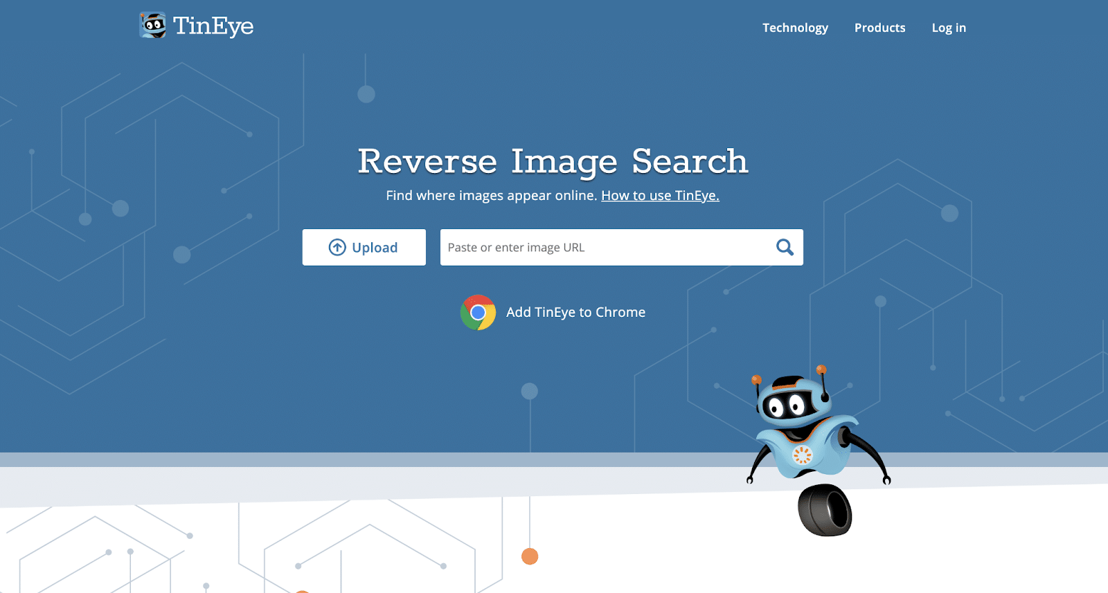 TinEye est l'un des moteurs de recherche inversée d'images les plus populaires.
