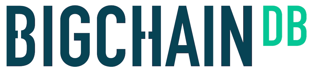 The BigchainDB logo, with the letters "DB" in green superscript.