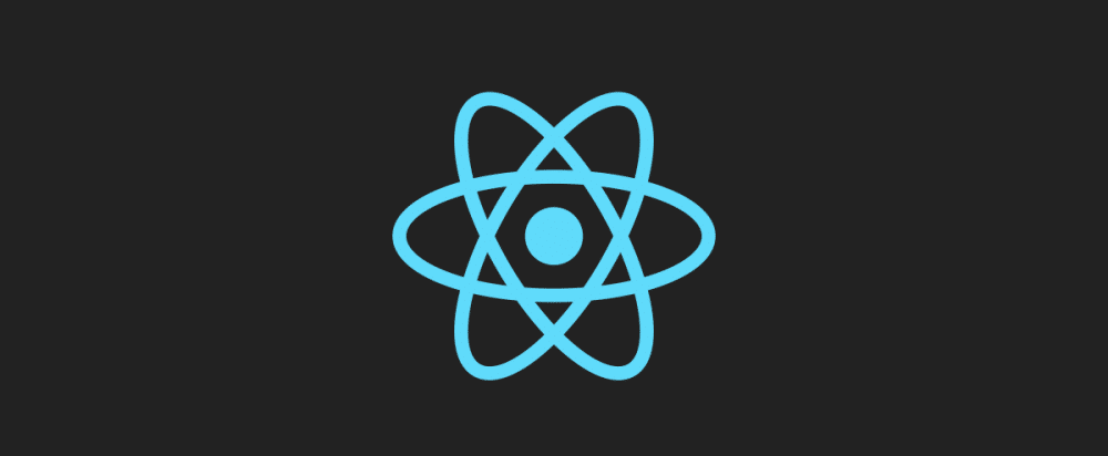 Le logo de React.