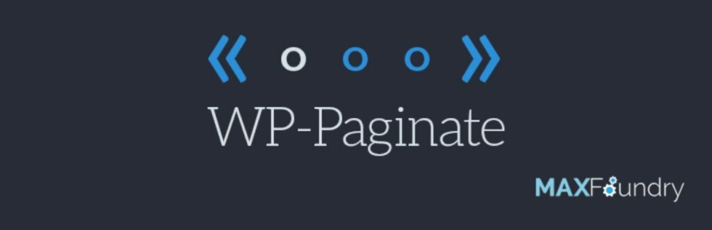 WP-Paginate WordPress Plugin.