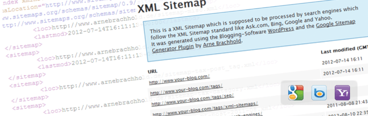 XML Sitemaps-pluginet.
