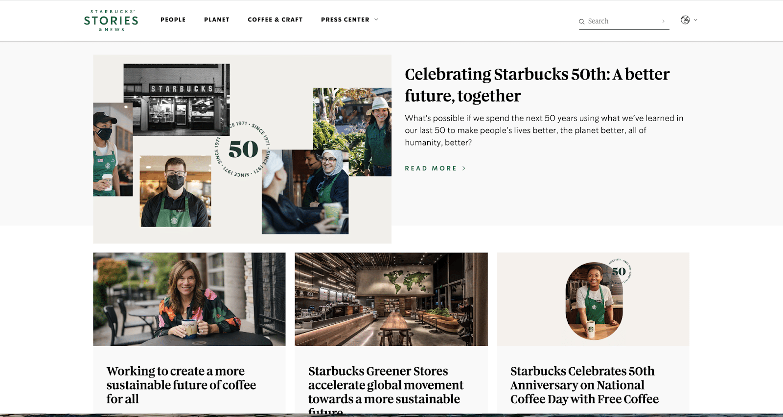 Starbucks use alliteration for your blog name