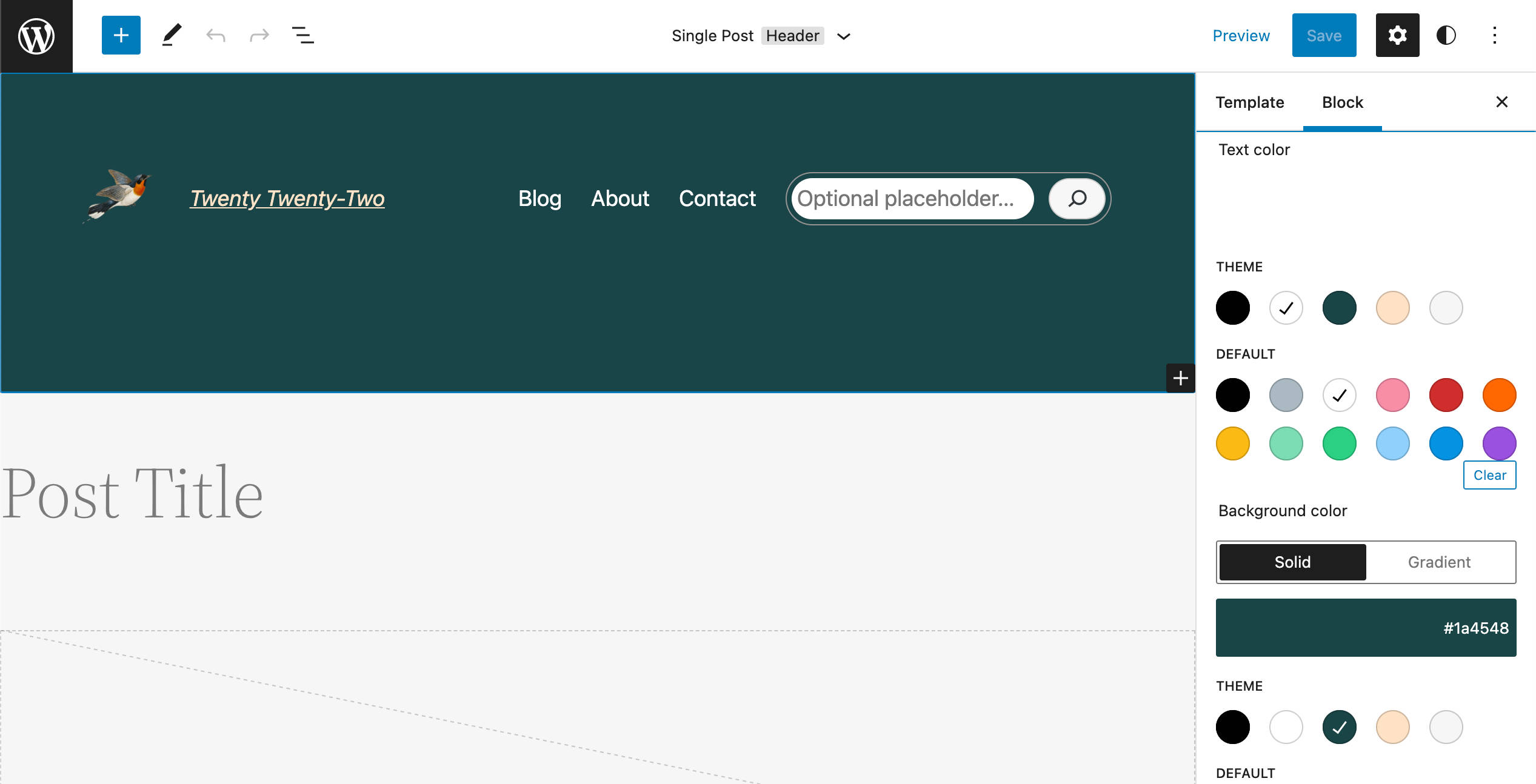 Modification du modèle d'article individuel